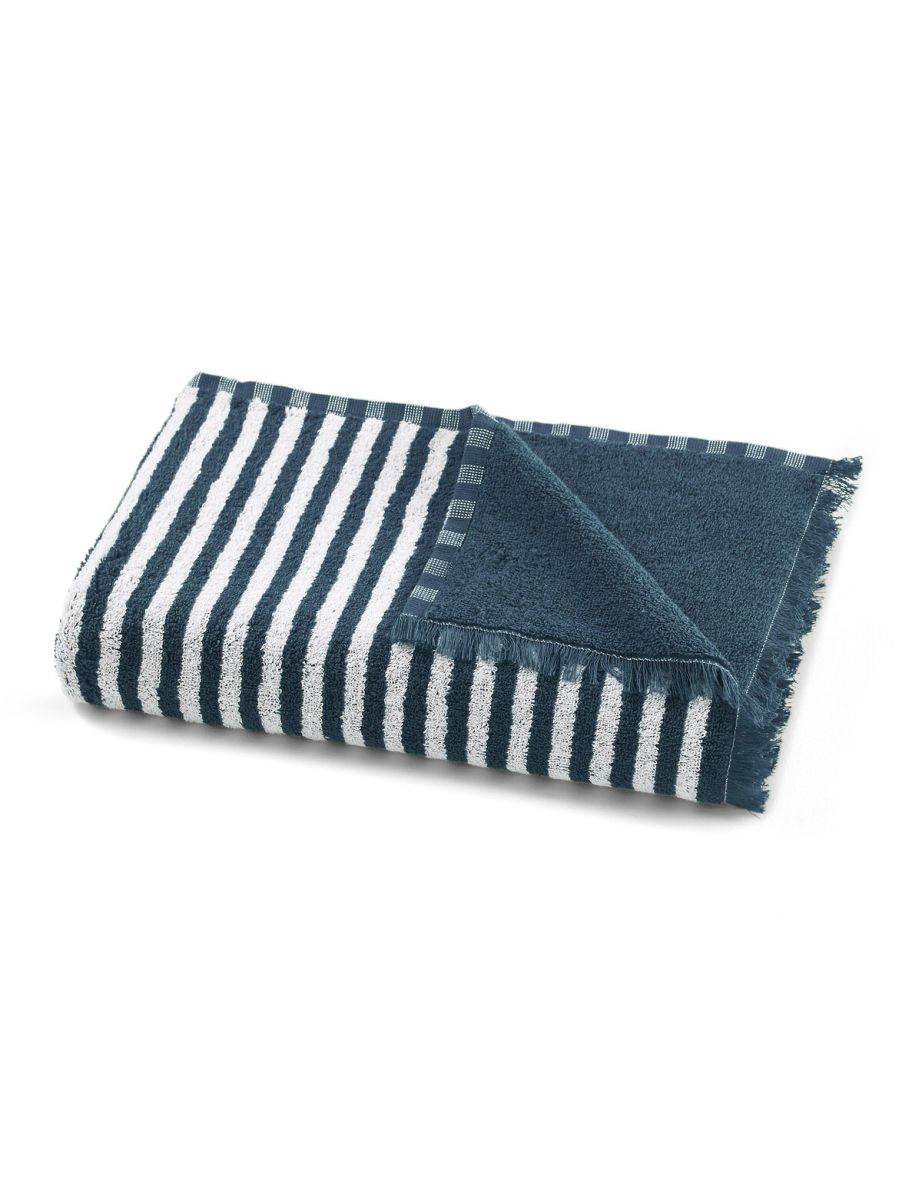 Arzon Stripe 100% Cotton Terry Bath Sheet