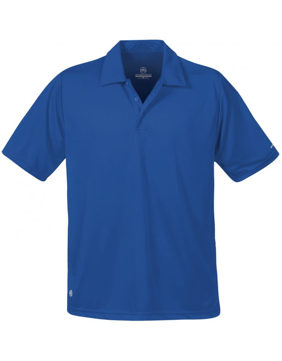 Stormtech Mens Short Sleeve Sports Performance Polo Shirt - Royal