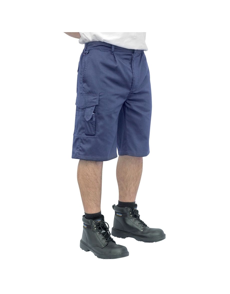 Portwest Mens Cargo Shorts - Navy