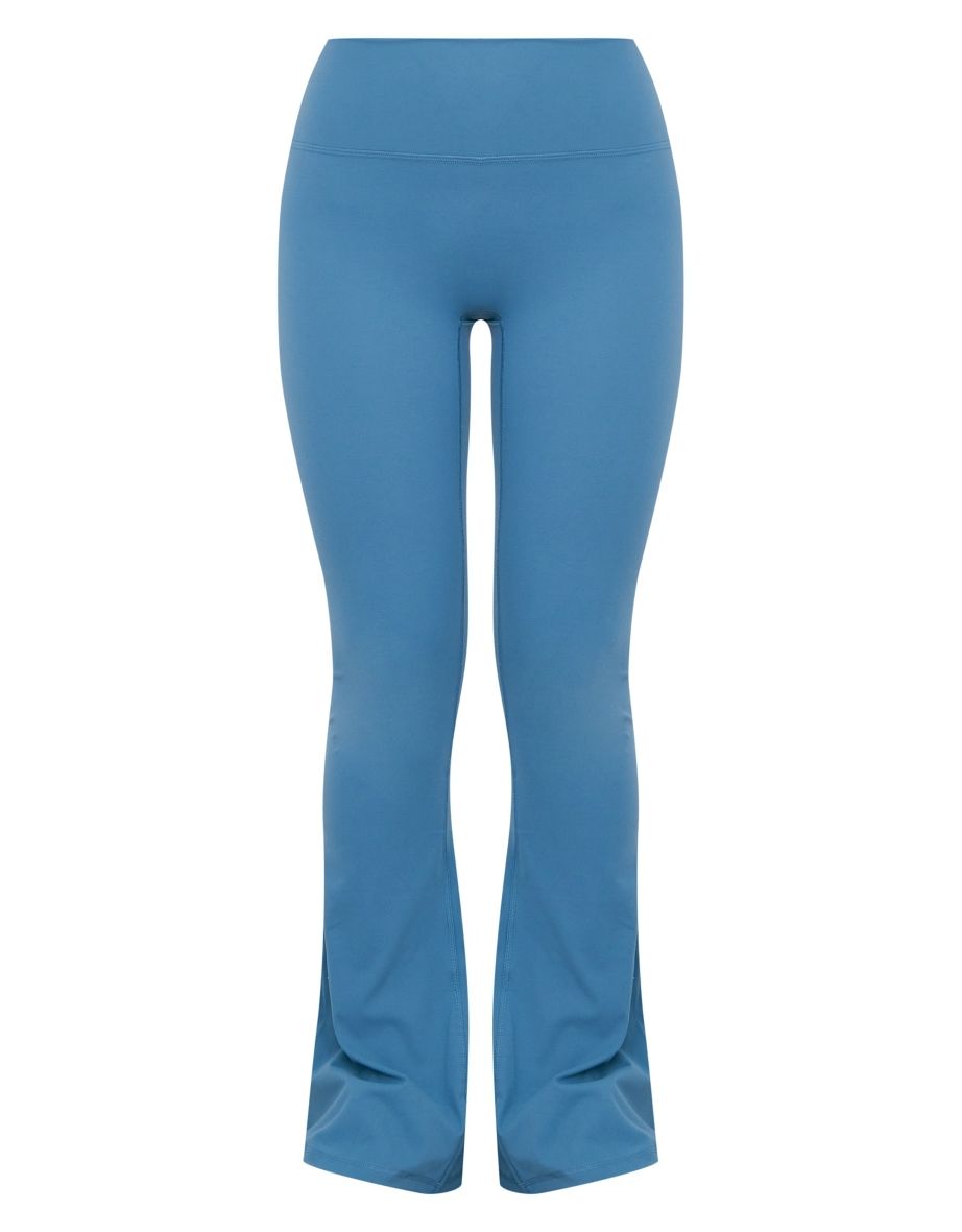 Petrol Sculpt High Waist Flare Yoga Pants - 4