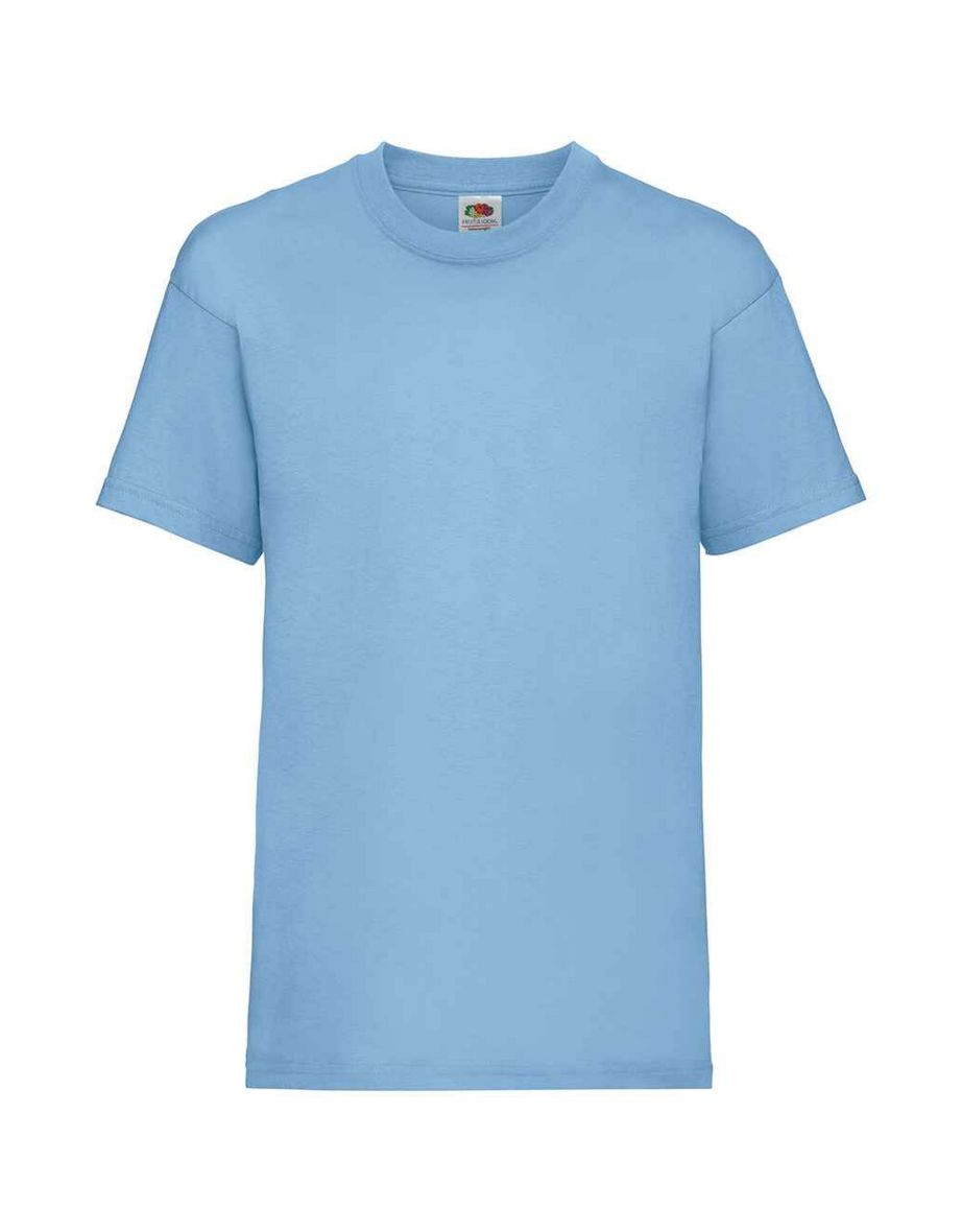 Fruit of the Loom Childrens/Kids Value T-Shirt - Sky Blue