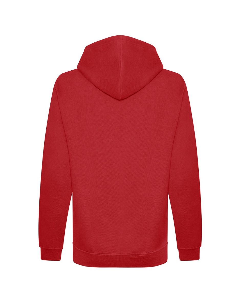 Awdis Mens Organic Hoodie - Red - 1