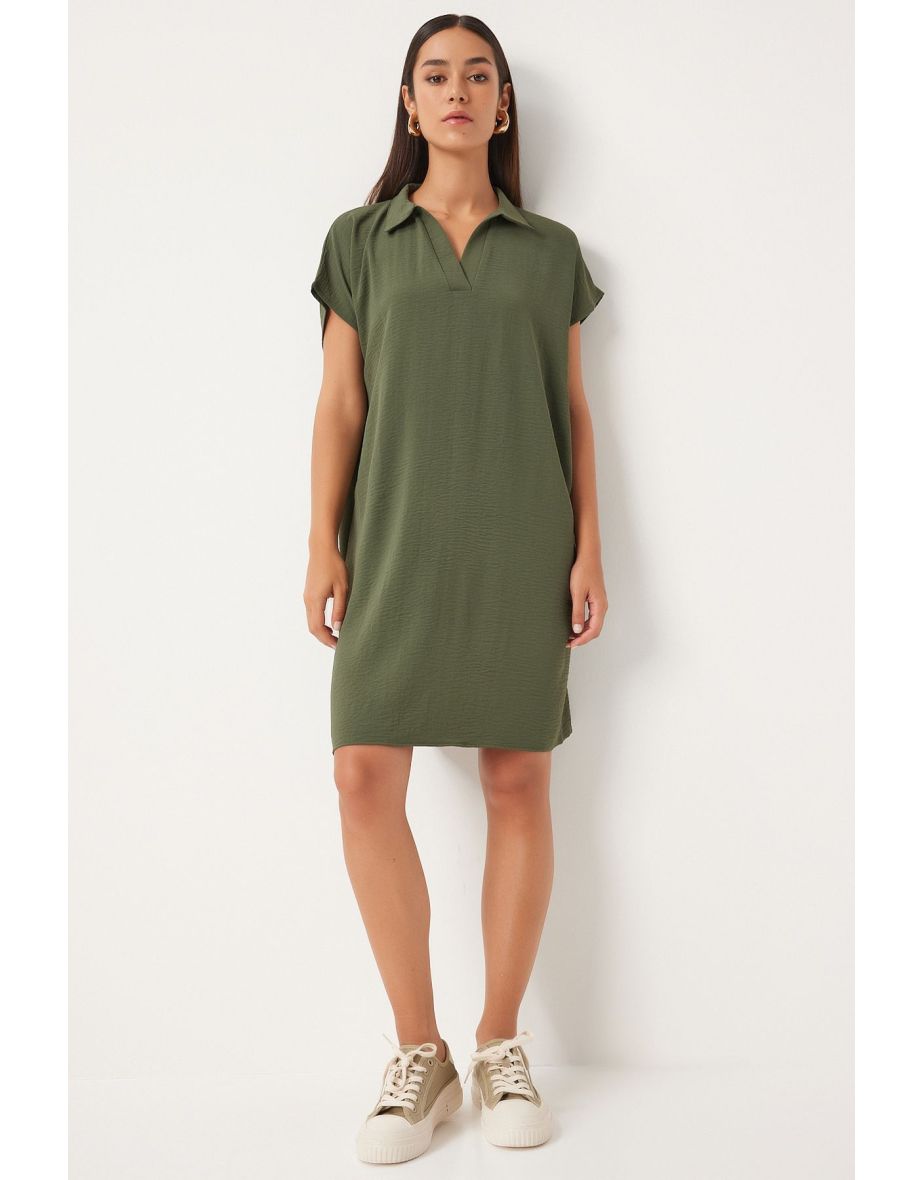 Khaki polo dress best sale