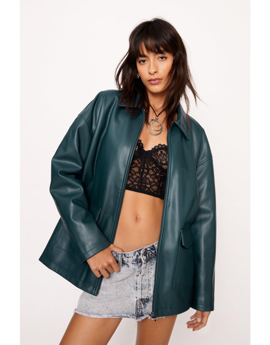 How to clean on sale faux leather jacket