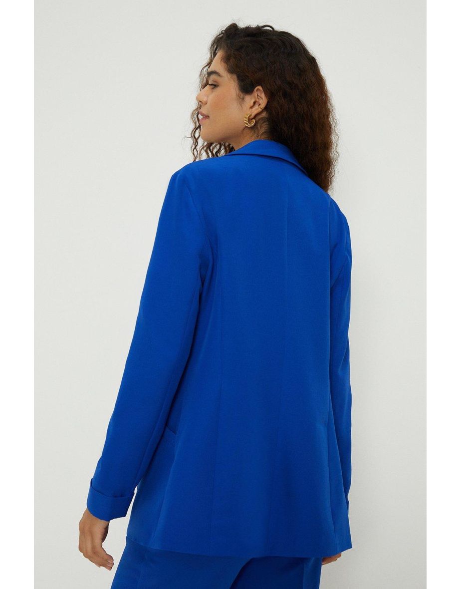 Tall Turnback Cuff Blazer - 3