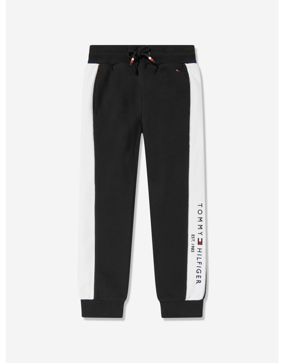 Tommy Hilfiger Boys Colourblock Fleece Tracksuit in Black - 3