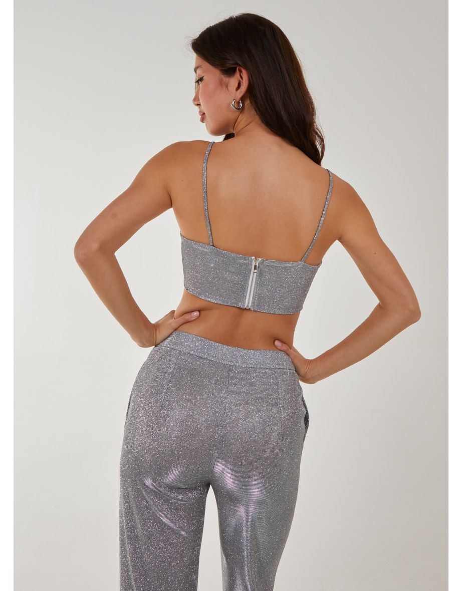Metallic Crop Top - 3