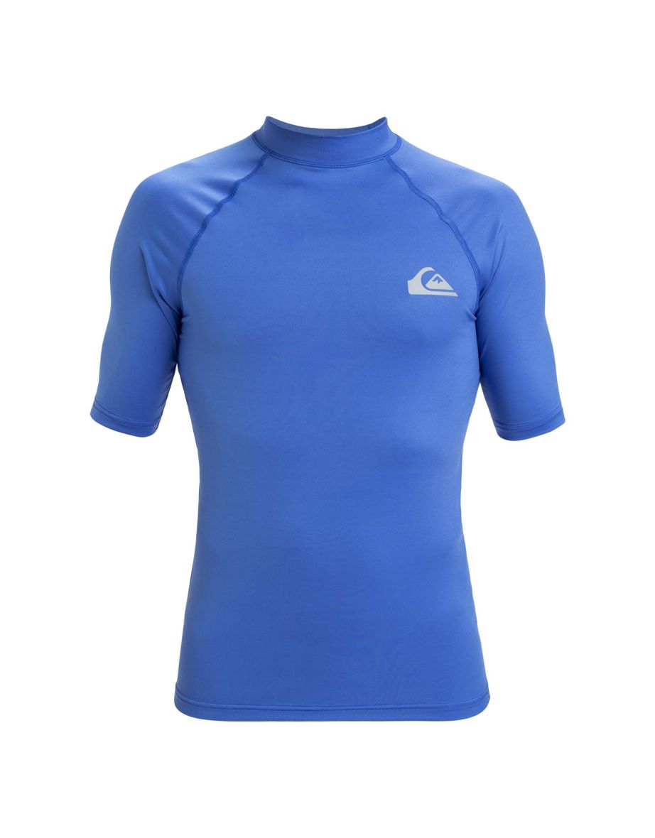 Quiksilver Mens Everyday Short Sleeve UV Protect Surf Surfing Rash Guard Vest