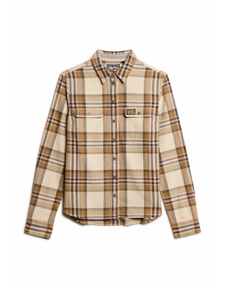 Lumberjack Checked Shirt in Cotton Flannel - 5