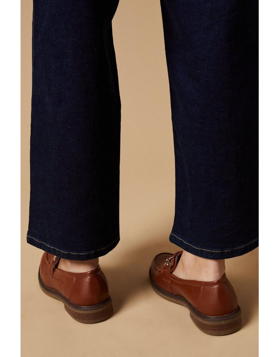Blairen Fringe Detail Metal Snaffle Loafer - 3