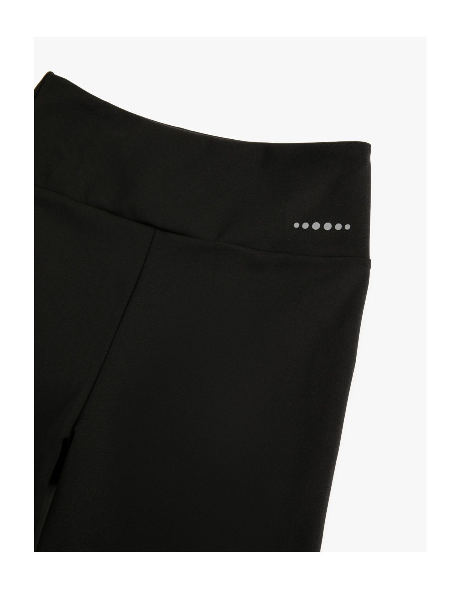 Short Cycling Tights High Waist with Reflective Print Detail - 7