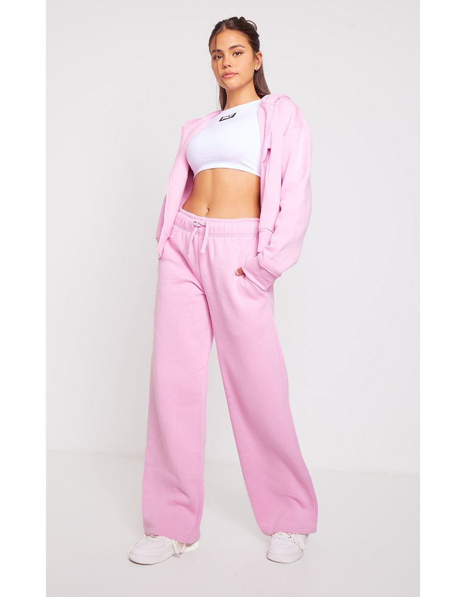 Oversized 2025 pink joggers