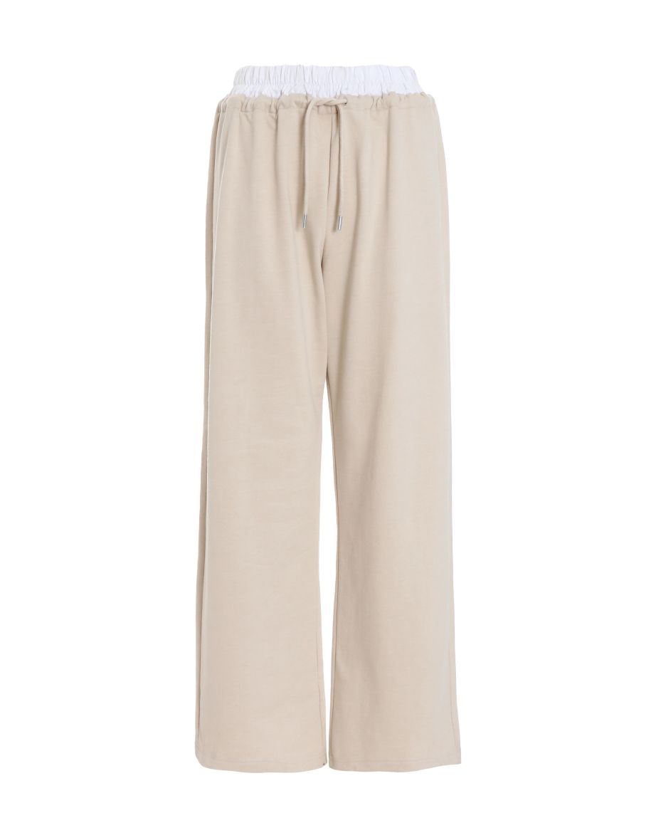 Quiz Wide Leg Double Waist Jogger - 5