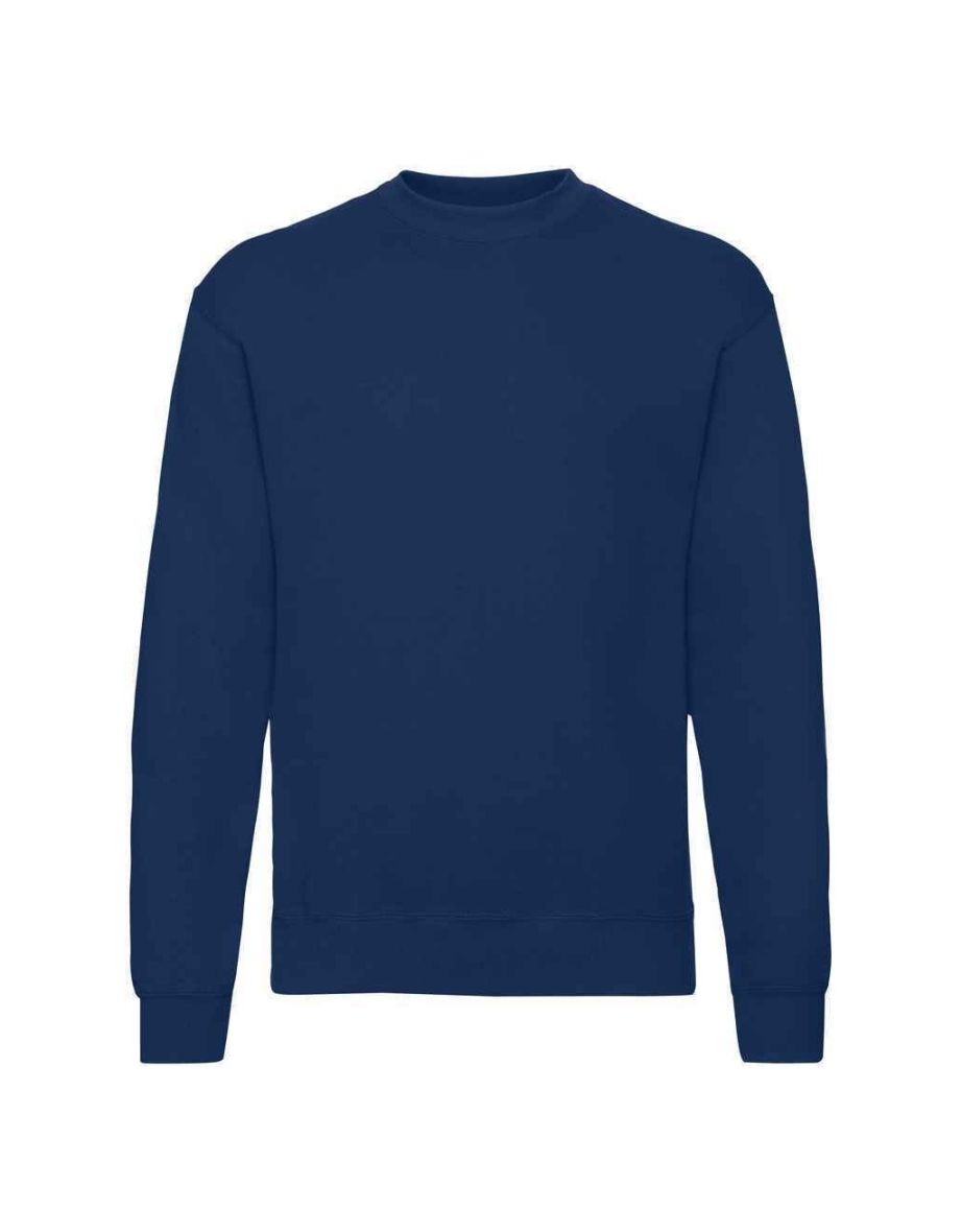 Fruit of the Loom Unisex Adult Classic Drop Shoulder Sweatshirt - Navy