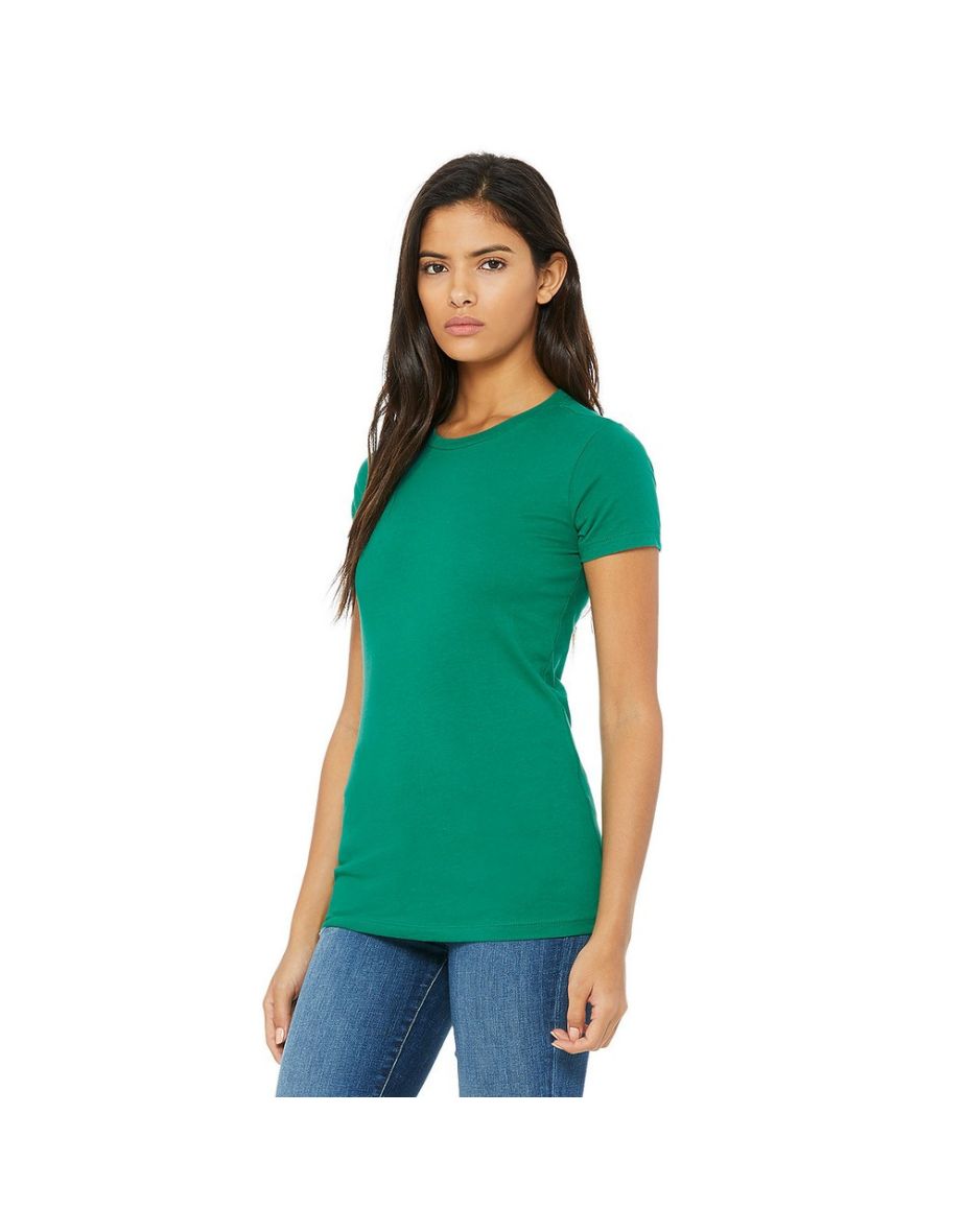 Bella + Canvas Womens/Ladies The Favourite T-Shirt - Kelly Green - 2