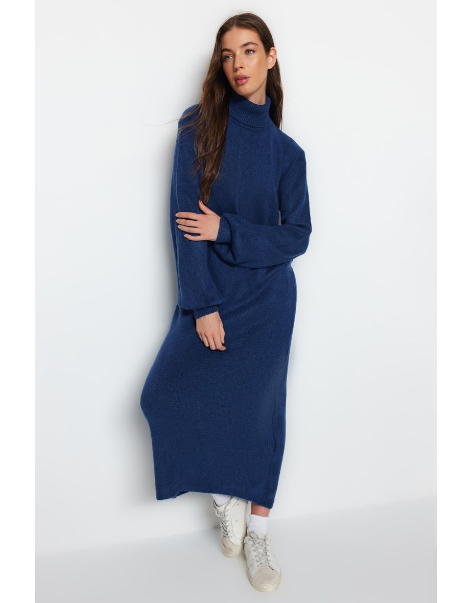 Dress - Blue - Shift