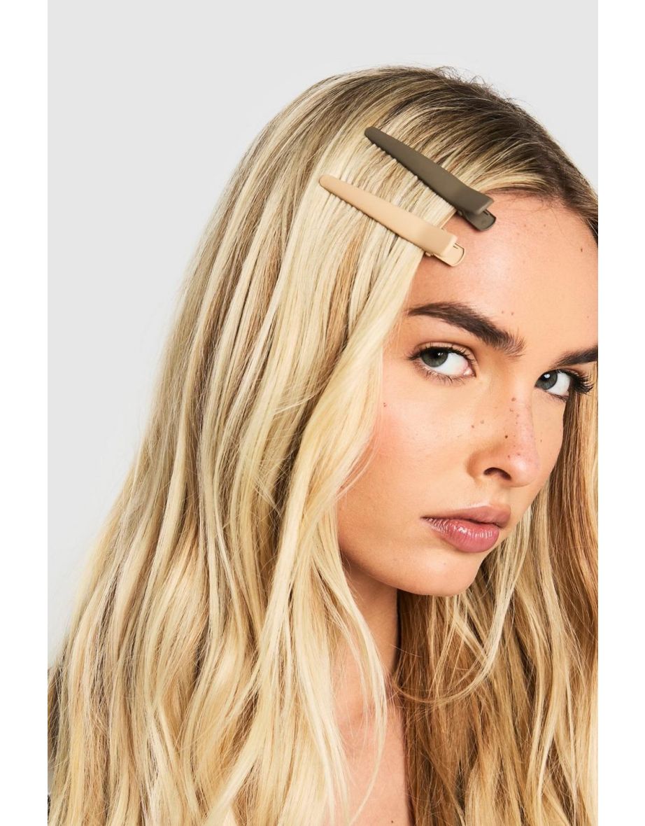 Tonal Hair Clip 4 Pack - multi
