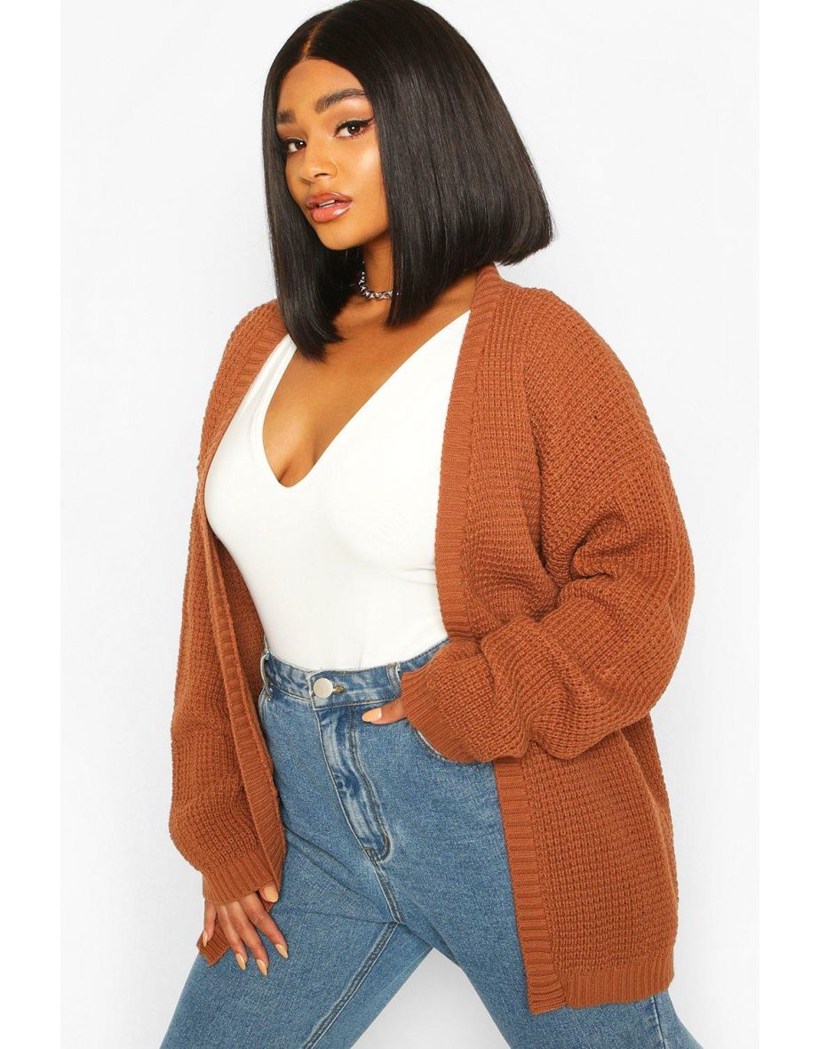 Waffle on sale knit cardigans