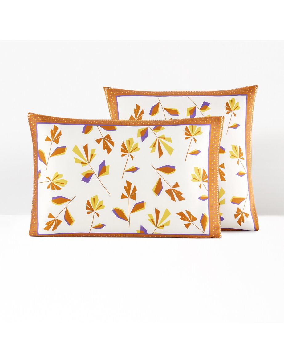 Biela Floral Silk/Cotton Satin Pillowcase