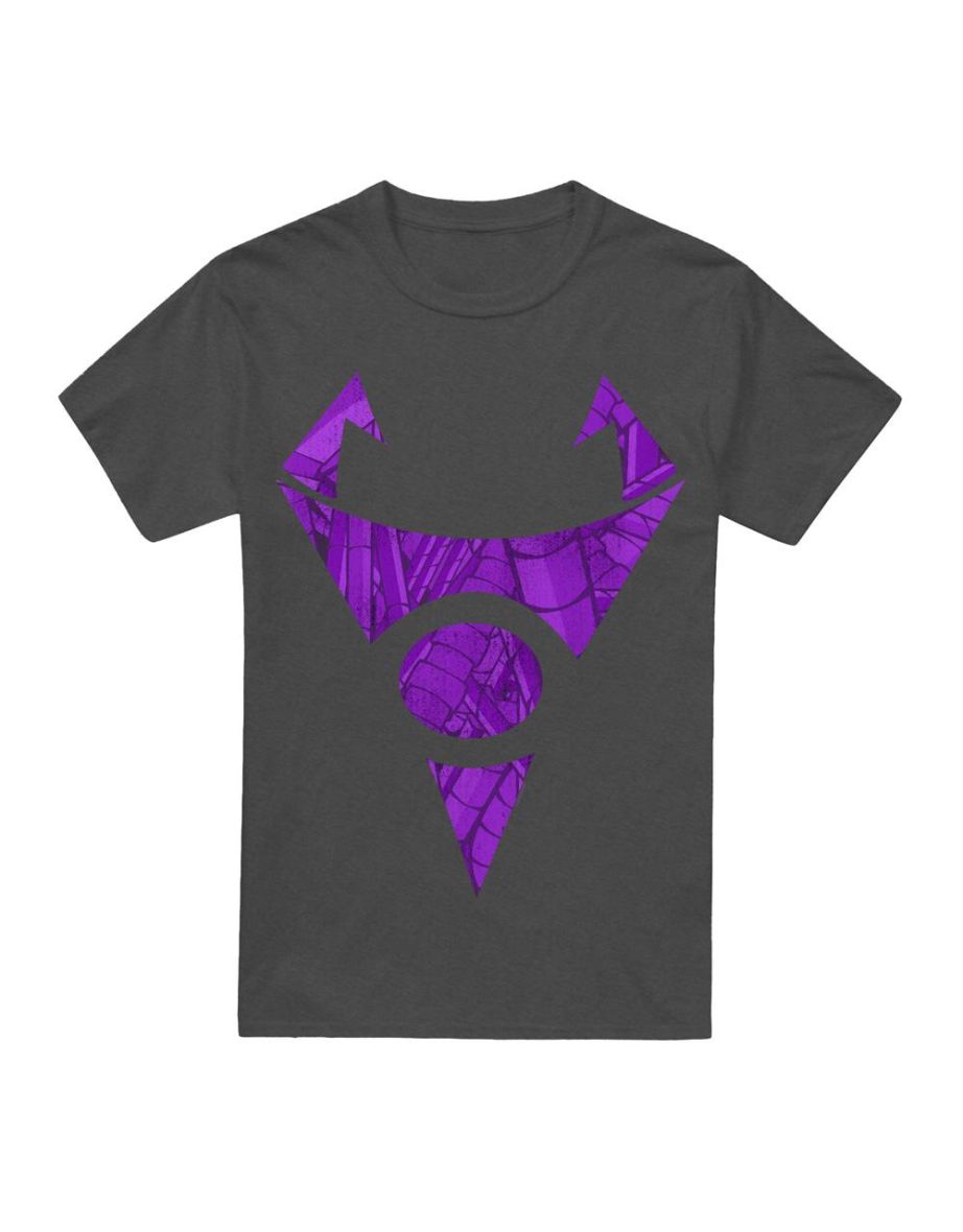 Invader Zim Unisex Adult Irken Tubed Logo T-Shirt - Charcoal