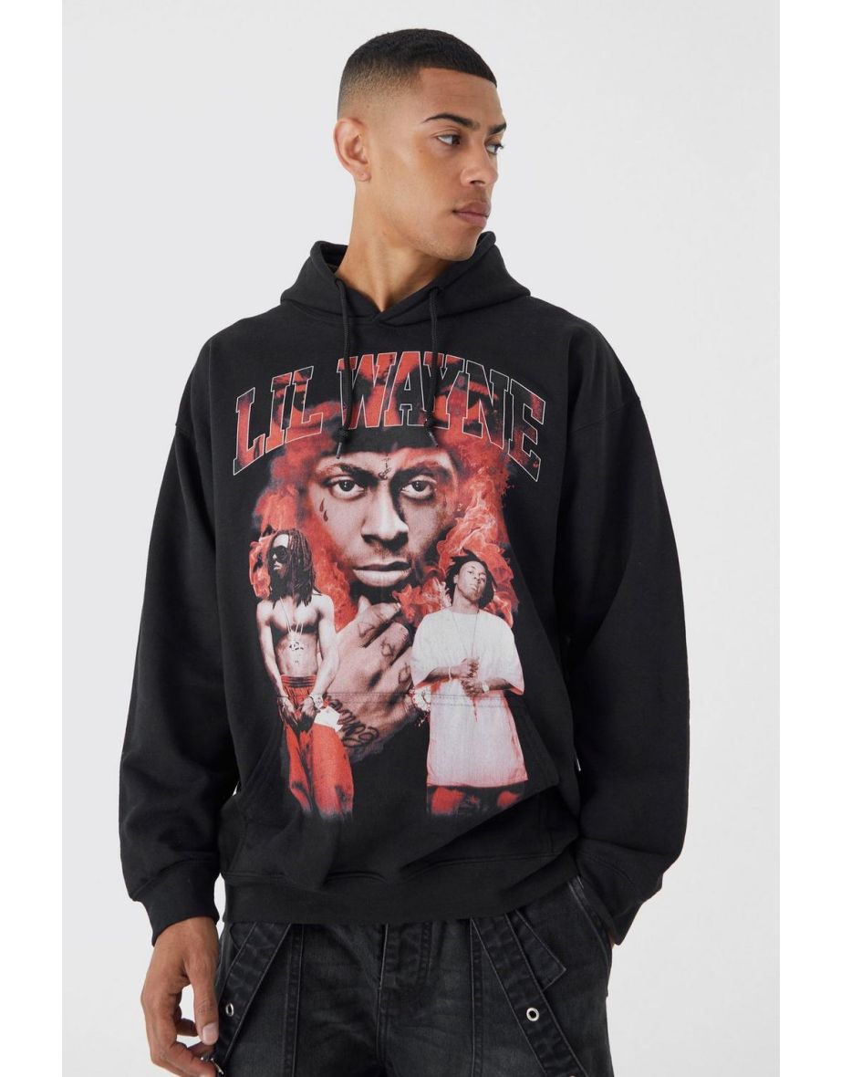 Oversized Lil Wayne License Hoodie