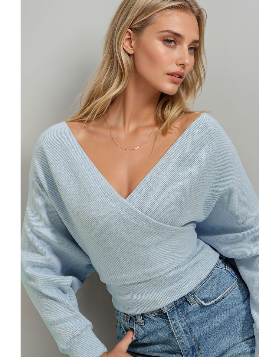 Blouse - Blue - Regular fit - 4