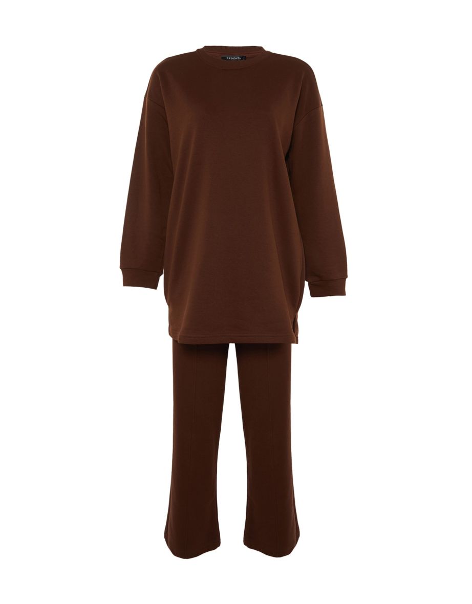 Sweatsuit Set - Brown - Relaxed fit - 7