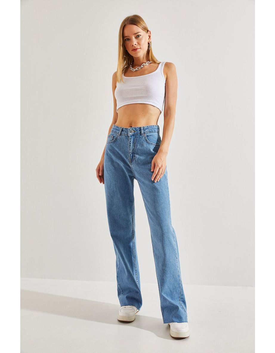 Women's Laser Cut Palazzo Pants