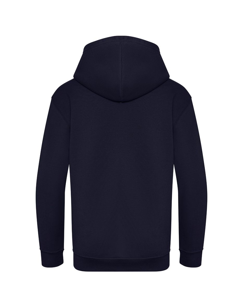 Awdis Childrens/Kids Organic Hoodie - French Navy - 1