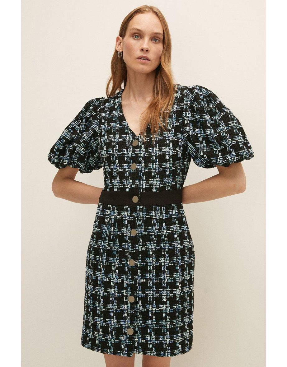 Oasis shop tweed dress