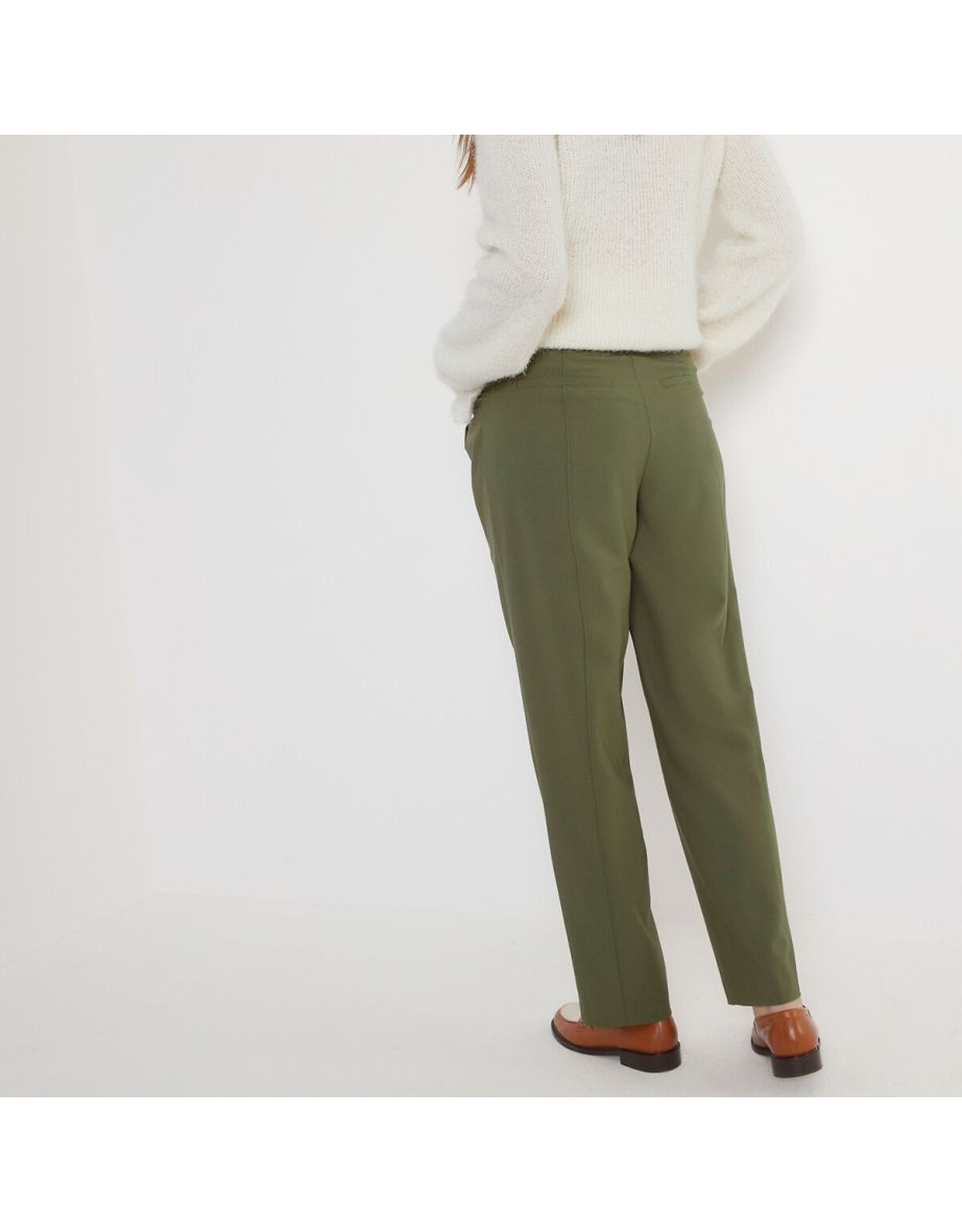 Straight Trousers, Length 28.5" - 3