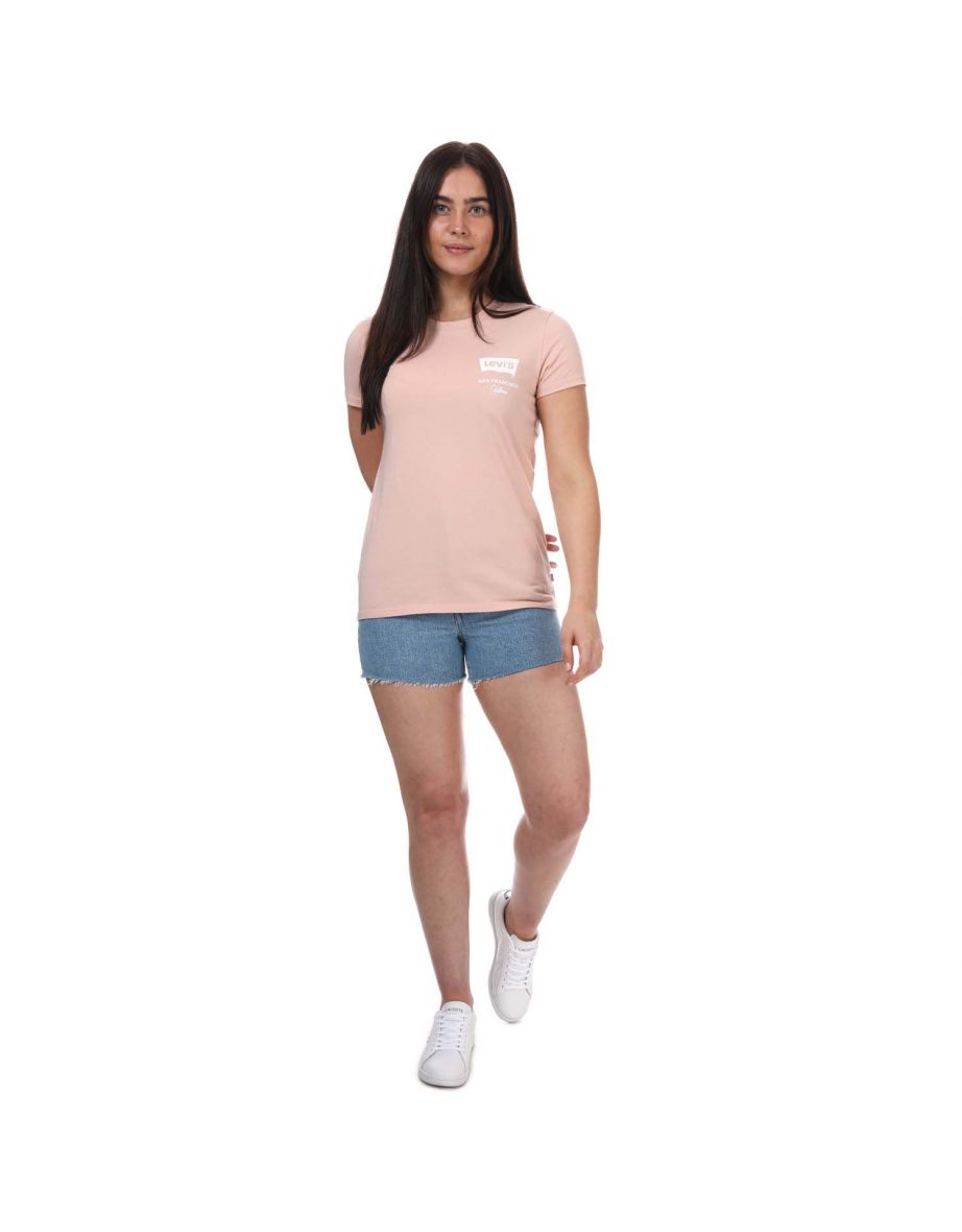 Women's Levis Ribcage Shorts in Blue