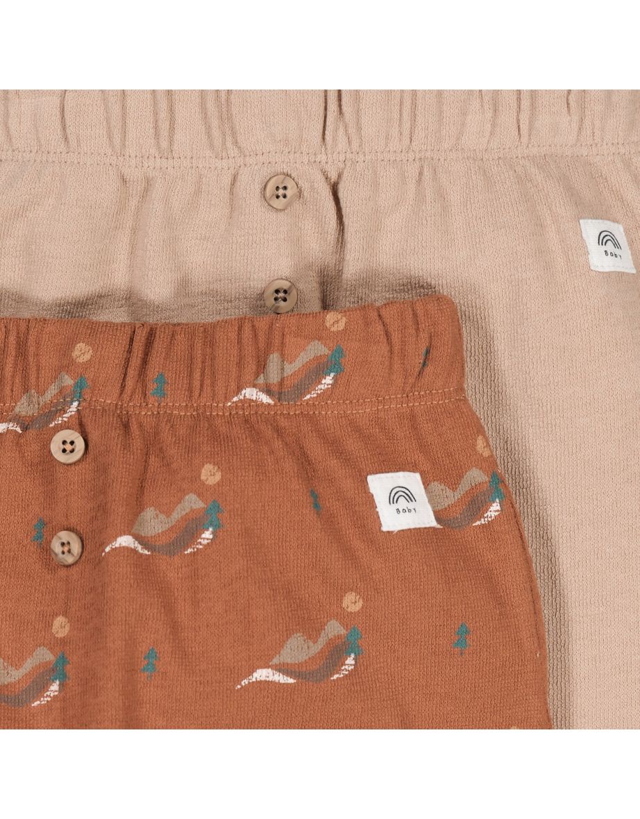 Pack of 2 Joggers in Cotton Jersey - 2