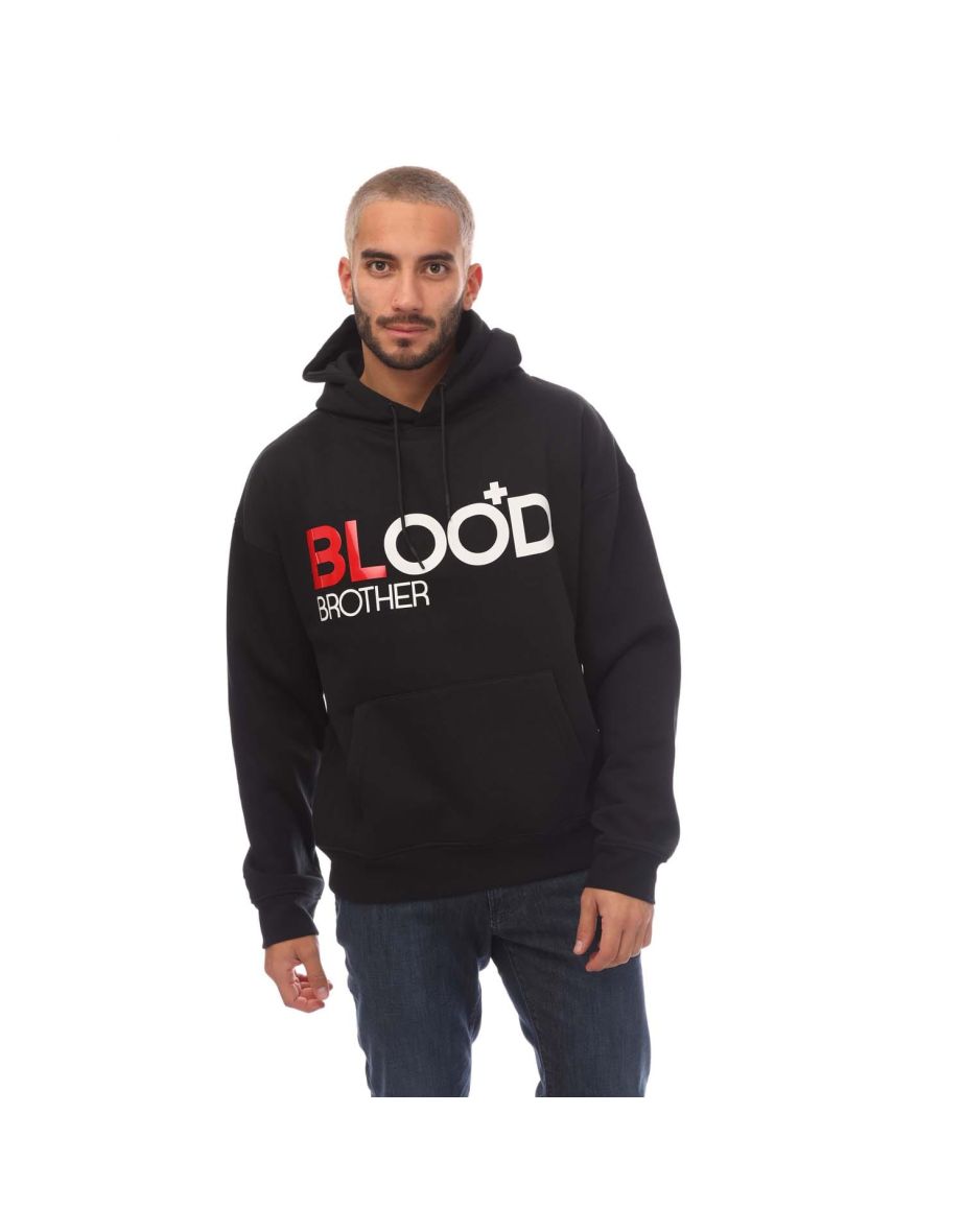 Men's Blood Brothers Brand Hoodie in Black