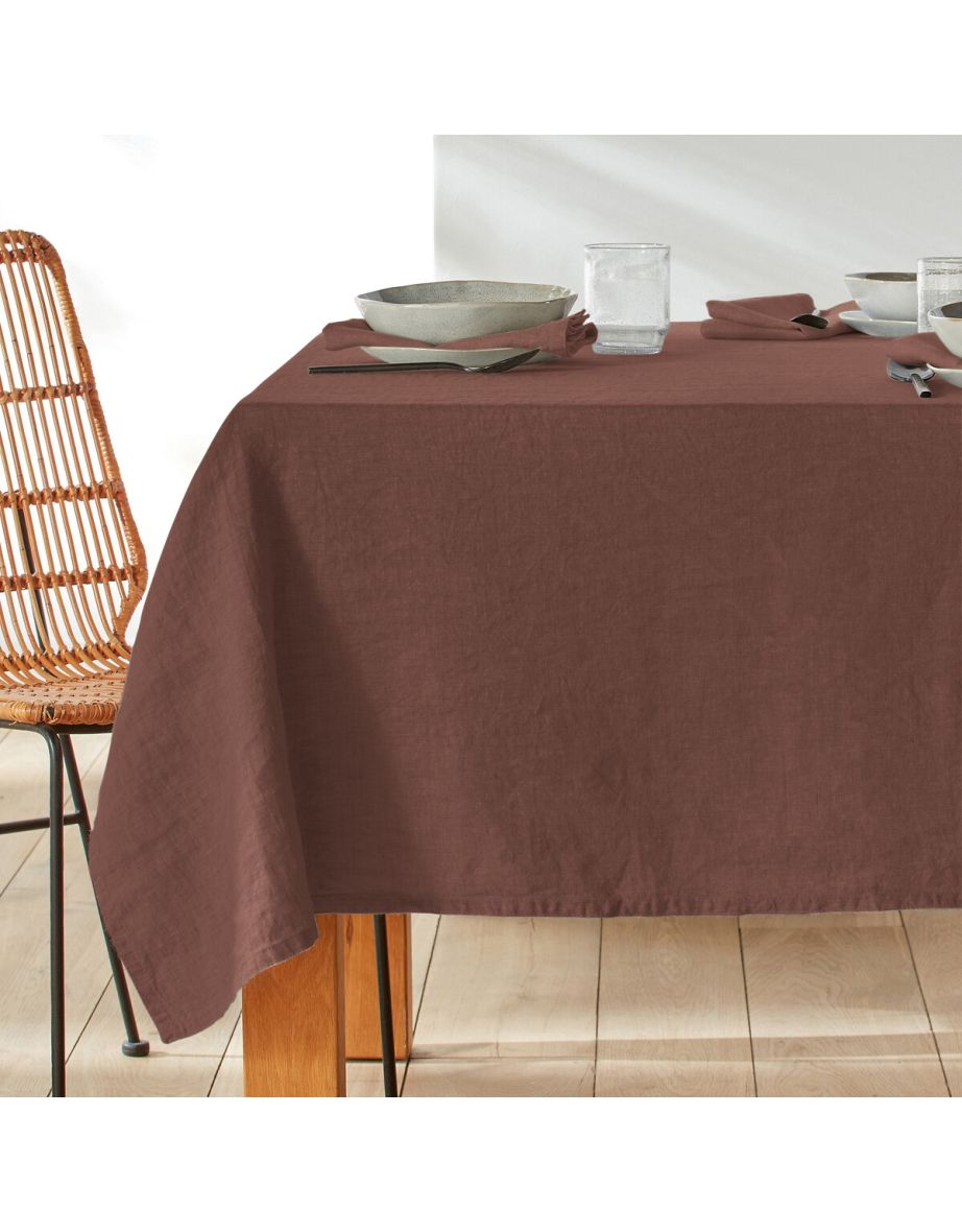 Victorine Best Quality Linen Tablecloth