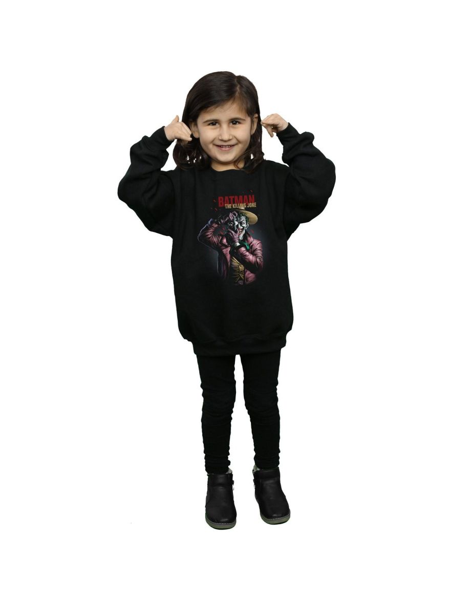 DC Comics Girls Batman The Killing Joke Sweatshirt - Black - 3