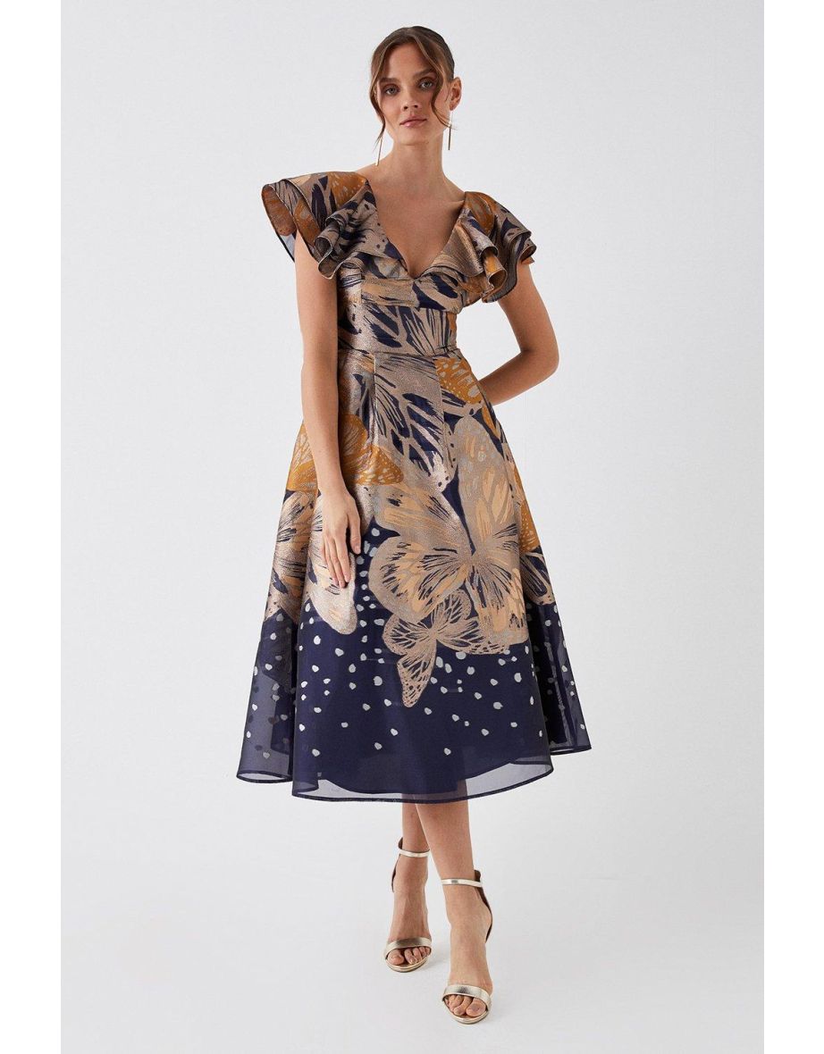 Coast ena jacquard dress online