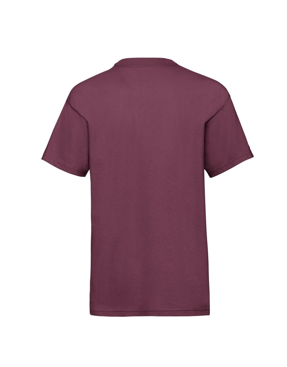 Fruit of the Loom Childrens/Kids Value T-Shirt - Burgundy - 1