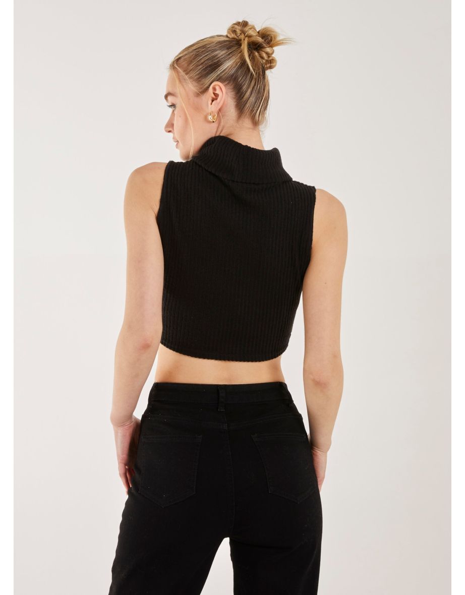 Brushed Racer Rib Vest - 3