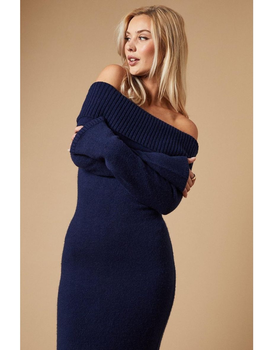 Bardot Knitted Midaxi Dress - 3