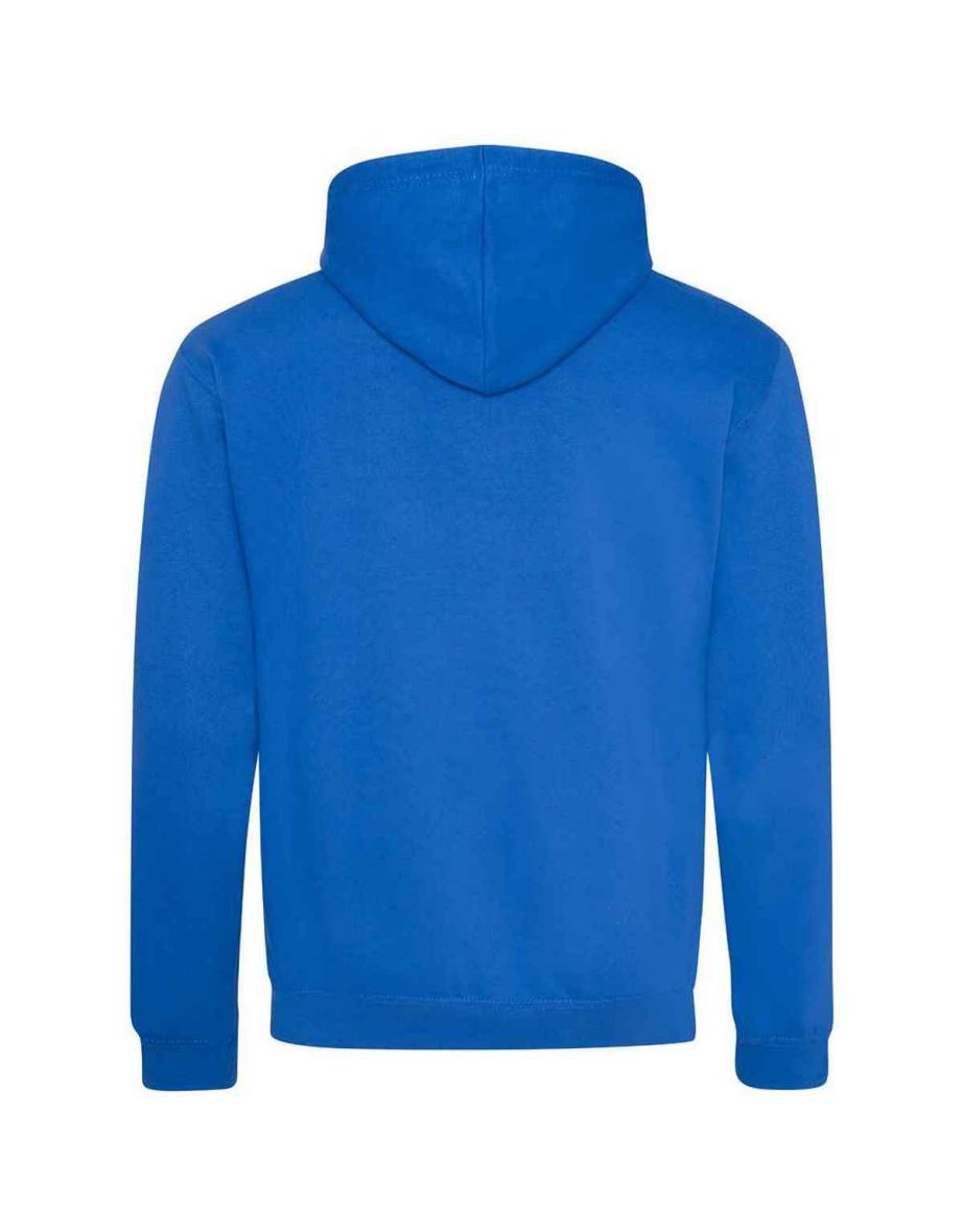 Awdis Womens/Ladies Varsity Hoodie - Royal Blue/Arctic White - 1