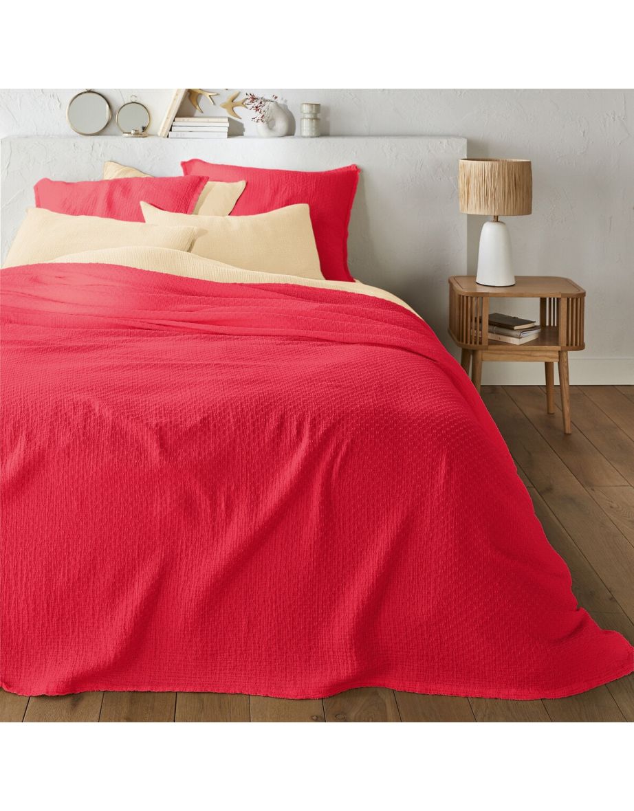 Plumetis Swiss Dot 100% Cotton Muslin Bedspread