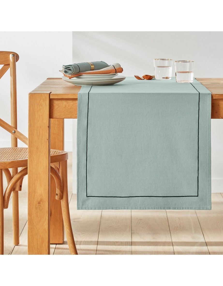 MÃ©tis Bourdon Linen & Washed Cotton Table Runner - 1
