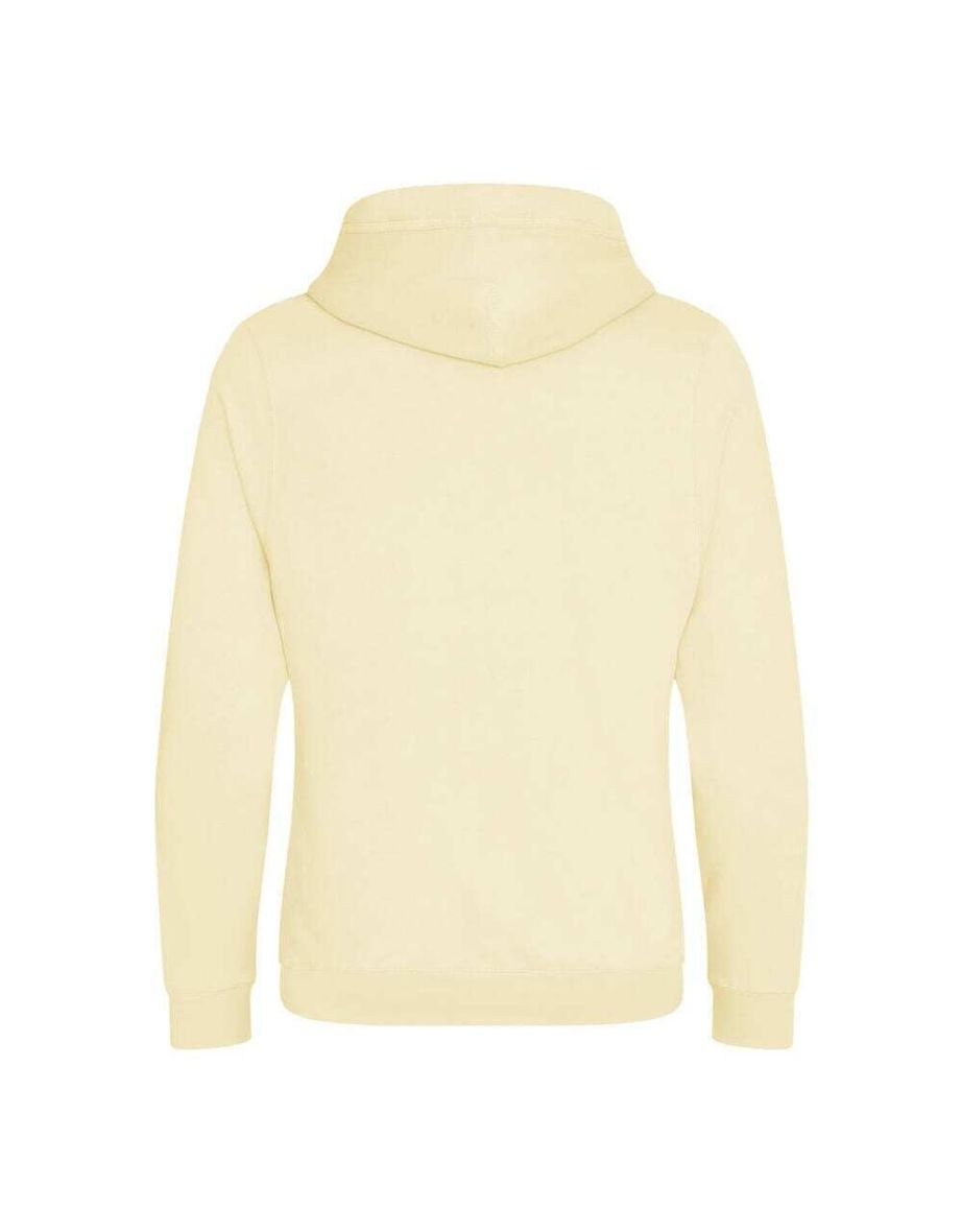 AWDis Hoods Mens Cross Neck Hoodie - Vanilla - 1