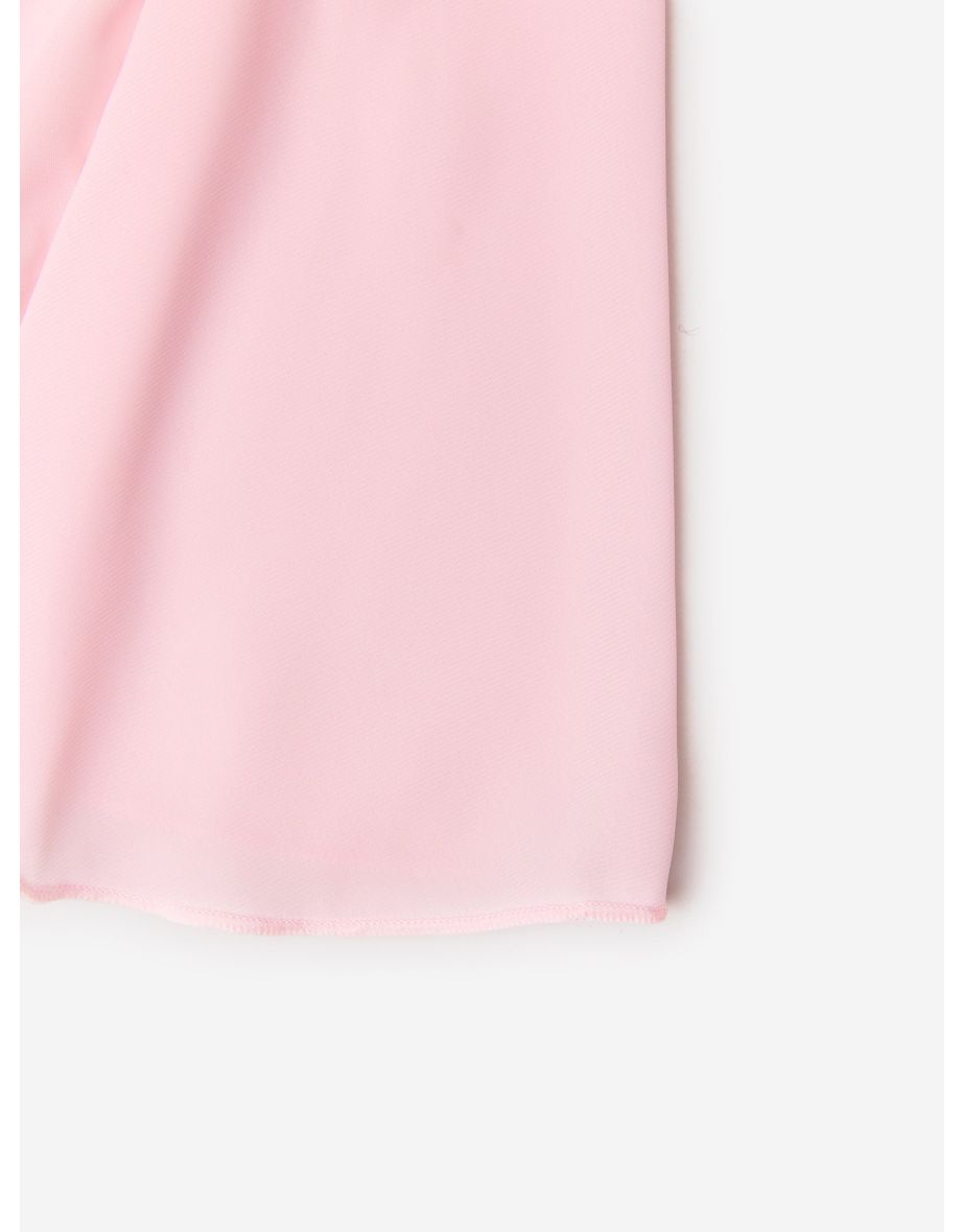 Girls Pirouette Sheer Skirt in Pink - 4