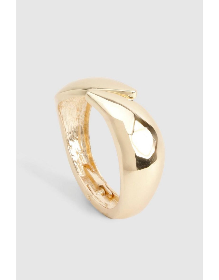 Chunky Gold Bangel - 2