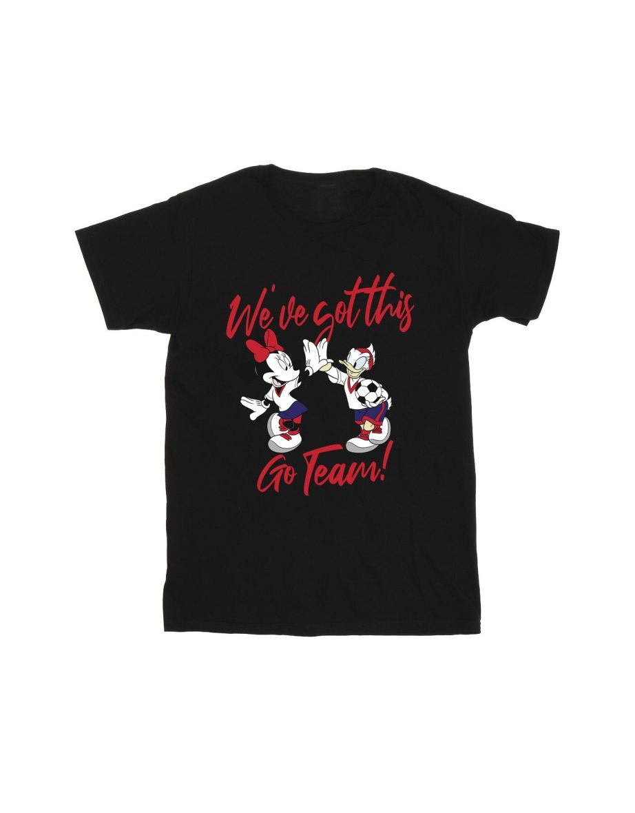 Disney Boys Minnie Daisy We´ve Got This T-Shirt - Black - 1