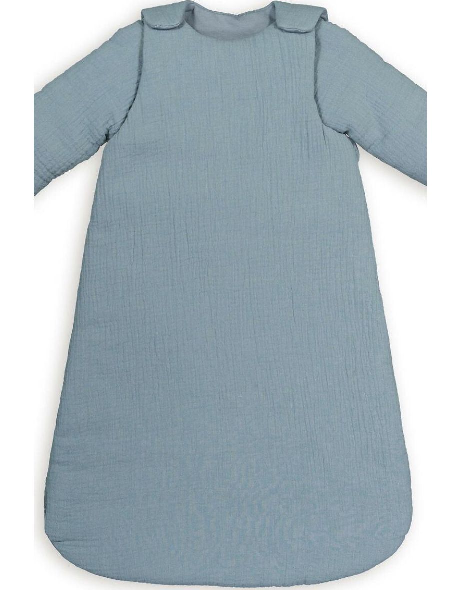 Kumla Cotton Muslin 3.5 Tog Sleeping Bag with Removable Sleeves