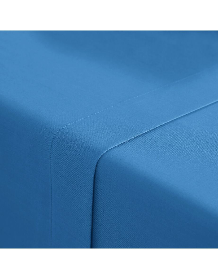 Scenario Plain Polycotton Flat Sheet - 2