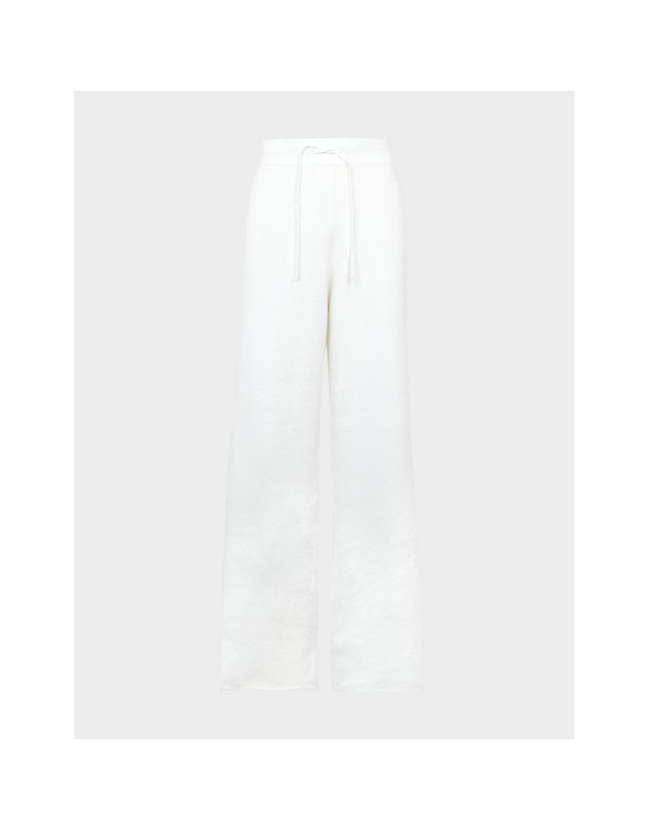 Women's Tommy Hilfiger Flex Wide Leg Joggers in Cream - 4